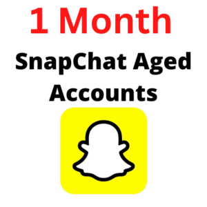 Snapchat Aged Account