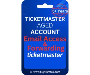 Ticketmaster Aged Account 5+ Years ( Email Forwarding ) - Verifiable Age