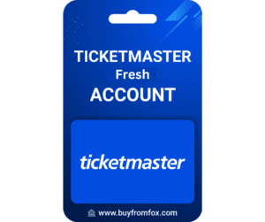 Fresh TicketMaster Accounts with Email forwarding