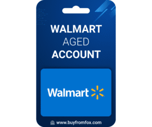 Walmart Aged Account  ( USA Phone Verified )